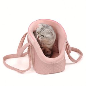 Bolsa de Viaje Transpirable para Mascotas con Bolsillos Grandes, Transportín para Perros y Gatos con Bolso de Mano para Cachorros, Gatos y Conejos, Mochila para Mascotas - Product Image 3
