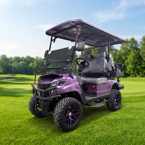 Carrito de Golf Todoterreno de Alta Potencia con Motor para 4 Personas, Ideal para la Comunidad - Product Image 2