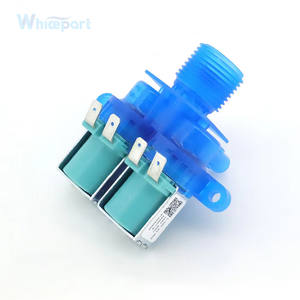 Reemplazo original 120V lavadoras válvula de entrada doble W10240949/33390069 para accesorios de piezas de <span class=keywords><strong>lavadora</strong></span> <span class=keywords><strong>Whirlpool</strong></span> - Product Image 1