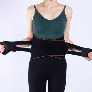 Women Waist Belt with Four Steel Vest Waist Trainer Support Waist Brace
