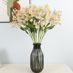 Qihao Artificial Daphne <b>Flowers</b> 72cm High Simulation Plastic <b>Silk</b> For Home Wedding Decoration - Product Image 2