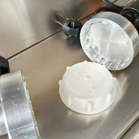 Machine de capsulage pneumatique portative pour la fermeture de grands bidons d'eau et d'huile, avec mandrin en aluminium personnalisé