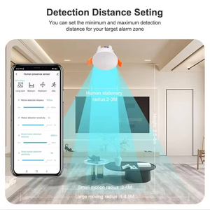 Sensor <span class=keywords><strong>de</strong></span> <span class=keywords><strong>Presencia</strong></span> Humana con Radar Inteligente Tuya ZigBee, Detector <span class=keywords><strong>de</strong></span> Seguridad para el Hogar, Sensor <span class=keywords><strong>de</strong></span> <span class=keywords><strong>Presencia</strong></span> Corporal Inteligente, <span class=keywords><strong>Control</strong></span> por Aplicación SmartLife - Product Image 4