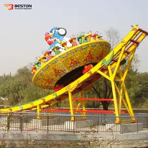 professional manufacturer playground amusement rides family games crazy spinning ufo roller coaster for sale