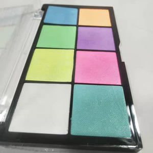 Nước kích hoạt 8 chia màu chuyên nghiệp cầu vồng có thể giặt Khỏa Thân người phụ nữ cơ thể sơn make up mặt sơn Palette - Product Image 4