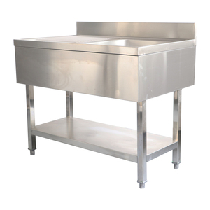 Usine Offre Spéciale Grand Diamètre En Acier Inoxydable <span class=keywords><strong>Cuisine</strong></span> Évier <span class=keywords><strong>de</strong></span> Coutume Avec Côté gauche <span class=keywords><strong>Plan</strong></span> <span class=keywords><strong>de</strong></span> <span class=keywords><strong>Travail</strong></span> - Product Image 3