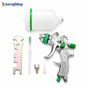 <span class=keywords><strong>Pistola</strong></span> pulverizadora HVLP ecológica con boquilla de 1.4/1.7/2.0mm, baja dispersión, alimentación por gravedad, herramienta para repintado de automóviles y recubrimiento de superficies - Product Image 2