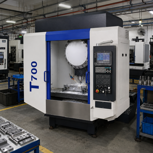 เครื่องเจาะและต๊าปเกลียวรุ่น T700L ผลิตด้วยระบบต๊าปเกลียว รองรับน้ำหนักบนโต๊ะ 250 กก. สำหรับชิ้นส่วนเหล็กยานยนต์ - Product Image 5