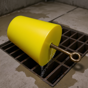 Ttake Polyurethane Truncated Cone Cap <b>Drain</b> <b>Cover</b> With Eye Bolt For Drainage Device - Product Image 3