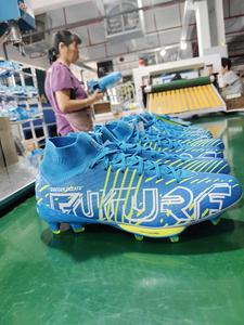 Botas de Fútbol Predator de Caña Alta para Niños y Niñas, Parte Superior de Microfibra, Entresuela de EVA, Suela de Goma, Zapatos Deportivos de Entrenamiento - Product Image 5