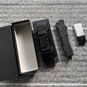 UK-2025 SK5 10 cuchillas adicionales cortador <span class=keywords><strong>de</strong></span> caja OTF grande <span class=keywords><strong>de</strong></span> doble acción con hoja <span class=keywords><strong>de</strong></span> reemplazo rápido hoja <span class=keywords><strong>de</strong></span> cambio Manual Otf cuchillo <span class=keywords><strong>de</strong></span> utilidad - Product Image 4