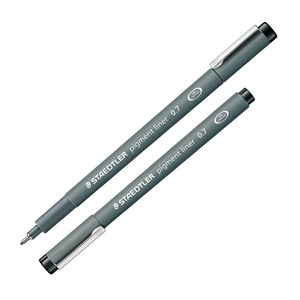 STAEDTLER - PENNA PIGMENT LINER 0.7MM NOIR - Product Image 1