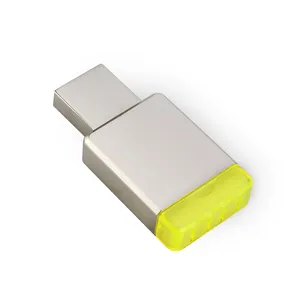 Flash Drive USB 2.0/3.0, Stik Memori USB Kecepatan Tinggi dengan LOGO Kustom 16GB 32Gb 64 GB A-class Flash Chip USB 2.0 Stok Logam