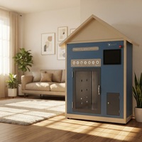 Máquina de Lavado Automática Profesional para Mascotas, Estación de Aseo Canino con Control Inteligente, Sistema de Desinfección y Doble Calefacción