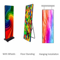 Micro Mini Stand Plancher Fenêtre Structure Armoire Chiffre Lumière Panneau D'affichage Électronique Extérieur Signe Led Affiche Affichage