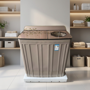 <span class=keywords><strong>Lave</strong></span>-<span class=keywords><strong>linge</strong></span> électrique semi-automatique à double cuve grande capacité 15 kg <span class=keywords><strong>avec</strong></span> fonction d'essorage, boîtier en acier inoxydable, best-seller - Product Image 6