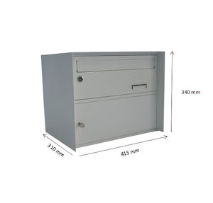 Vente directe du fabricant Boîte de rangement du courrier à <span class=keywords><strong>double</strong></span> couche de grande capacité Boîte aux lettres Sac de récupération Boîte d'emballage extérieure - Product Image 2