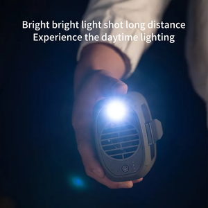 Wholesale Mini Usb <strong>Fan</strong> Emergency Flashlight Air <strong>Cooling</strong> Travel Hanging Neck <strong>Fan</strong> Handy Portable &amp; Wearable Waist <strong>Fan</strong> for <strong>Outdoor</strong> - Product Image 5