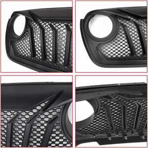 Gobison JL JT accessoires 4x4 tout-terrain Grille de voiture avant pour <span class=keywords><strong>JEEP</strong></span> WRANGLER Grill - Product Image 6