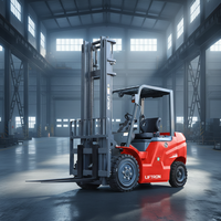 Liftron DE Serie CPD30 3T Lithium-Ionen-Batterie Vollgummireifen Werkzeugtransport und Tägliche Lageraufgaben Elektrischer Gabelstapler