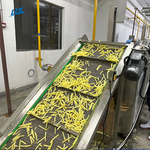 Ligne <span class=keywords><strong>de</strong></span> production automatique <span class=keywords><strong>de</strong></span> frites et <span class=keywords><strong>de</strong></span> chips <span class=keywords><strong>de</strong></span> pommes <span class=keywords><strong>de</strong></span> <span class=keywords><strong>terre</strong></span> personnalisée 1000 kg/h, machine à fabriquer des frites en acier inoxydable 304 - Product Image 4