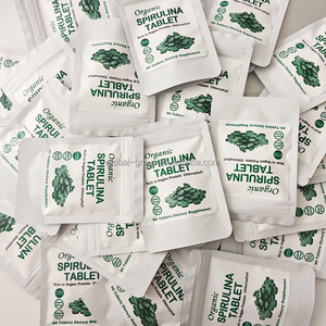 有機スピルリナ錠剤 最高の天然デトックス 生のビーガン スーパーフード 青緑藻 ビタミンとタンパク質が豊富なスピルリナ錠剤 - Product Image 4
