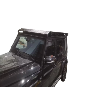 Jizheng ชั้นวางหลังคารถเมอร์เซเดส-เบนซ์ชั้นวาง G500ตะกร้าอลูมิเนียมอัลลอยด์ส่งตรงจากโรงงาน - Product Image 1