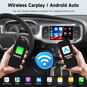 Autoradio Android Podofo Qualcomm 9 pouces pour <span class=keywords><strong>Dodge</strong></span> <span class=keywords><strong>Charger</strong></span> 2015-2021, 8 cœurs, 4+64 Go, CarPlay/Android Auto sans fil, WiFi, GPS - Product Image 2
