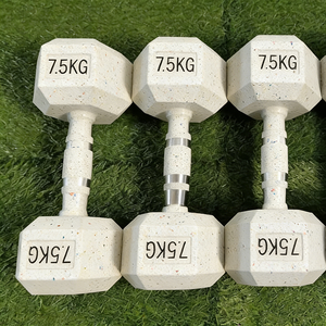 FABA Factory Outlet Gym Dumbbells Rubber Coated 2.5-5KG <strong>Free</strong> <strong>Weights</strong> for for Bodybuilding and Fitness Training - Product Image 2