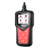 Escáner de Códigos OBD2 para Auto con Pantalla TFT, Lector de Códigos de Error y Probador de Batería, 1 Año de Garantía