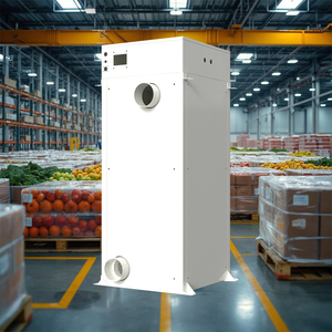 Meeresfrüchte Tiefkühl-Fischlagerung Großkapazität Frostfreier Metallverdampfer Kühlraum 7-Zoll-Touchscreen-Controller 3kW Leistung - Product Image 4