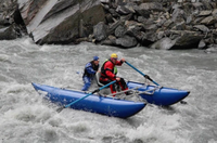 Bateau Thundercat pour eaux rapides / Cataraft gonflable pour rivière / Bateau ponton gonflable