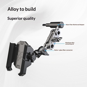 Soporte <span class=keywords><strong>Universal</strong></span> para Teléfono Móvil de Coche, Nuevo, con Base Fija de Metal Fundido a Presión - Product Image 5