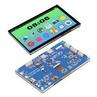 Kit de Desarrollo Espressif ESP32P4 con Pantalla Capacitiva IPS de 7 Pulgadas, Sistema Operativo de Código Abierto LVGL C6, Wi-Fi Inalámbrico para 1024x600