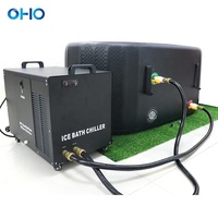 Baignoire de récupération par bain de glace OHO, nouveau design, gonflable, en matériau DWF, capacité 1 personne, ultra-portable, pour thérapie par immersion froide.