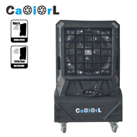 Refroidisseur d'air évaporatif portable 14 pouces avec volet oscillant, ventilateur de refroidissement à eau pour usage commercial et industriel par temps chaud CE ETL SAA