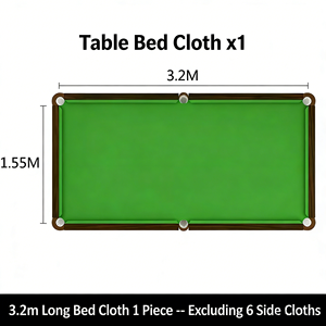 Paño Profesional para Mesa <span class=keywords><strong>de</strong></span> <span class=keywords><strong>Billar</strong></span> LiberWin, Fieltro para Mesa <span class=keywords><strong>de</strong></span> Snooker y Pool, Paño <span class=keywords><strong>de</strong></span> <span class=keywords><strong>Billar</strong></span> Resistente al Desgaste - Product Image 5