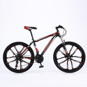 Bicicleta de Montaña con Cuadro de Acero y Suspensión Completa, Frenos de Disco, 21 Velocidades, Ruedas de 26 Pulgadas, Engranajes, Llantas de Aleación de Aluminio, Compatible con 20-29 Pulgadas - Product Image 2