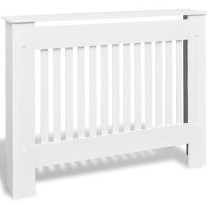 Moderne <span class=keywords><strong>Mdf</strong></span> Blanc Peint Gril En bois Maison En Bois Réglable <span class=keywords><strong>Radiateur</strong></span> Couverture Armoires - Product Image 2
