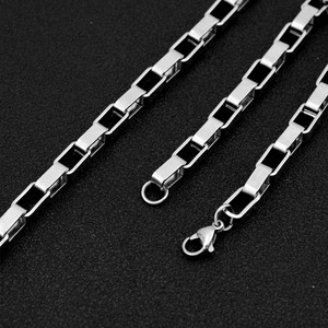 2026 New Simple Popular Design Geometric <b>Chain</b> Bracelet <b>Titanium</b> Steel Silver Plated Unisex's Bracelets Trendy Jewelry Wholesale - Product Image 3