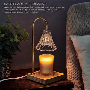 Lampe chauffe-bougie en bois pour la décoration intérieure, idéale pour faire fondre la cire – Vente en gros - Product Image 5