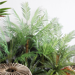 Bán Buôn Nhân Tạo Cây Lá Bất Cảm Ứng Areca Lá Cọ Nhân Tạo Nhiệt Đới Lá Cọ Cho Đảng Trang Trí Nội Thất - Product Image 6