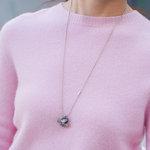 Pendentifs en argent sterling S925 pour femmes et hommes, breloques rétro en relief 3D en forme de poissons piranha, amulette, bijoux punk tendance, vente en gros - Product Image 2