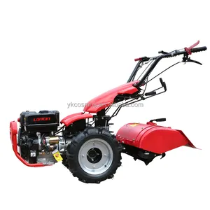 Cultivador rotativo de 3 puntos para Tractor pequeño, motocultor ligero de dos ruedas con CE