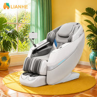 Fauteuil de massage corporel complet à gravité zéro LIANHE 4D, utilisé pour soulager la fatigue des membres de la famille