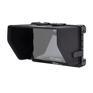 ชุดอุปกรณ์กรงจับจอมอนิเตอร์ Nitze <span class=keywords><strong>5.5</strong></span> นิ้ว สำหรับจอมอนิเตอร์ <span class=keywords><strong>Feelworld</strong></span> <span class=keywords><strong>F6</strong></span> <span class=keywords><strong>Plus</strong></span>/f5 Pro พร้อมสาย HD-MI ตัวหนีบ ที่บังแดด และที่ยึดจอมอนิเตอร์ ชุด <span class=keywords><strong>F6</strong></span> <span class=keywords><strong>Plus</strong></span> - Product Image 4