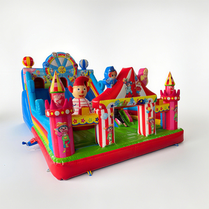 Casa inflable grande para exteriores, Castillo de salto de grado comercial para fiestas infantiles y servicios comerciales de alquiler - Product Image 1