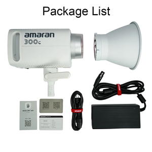 Luz de vídeo profesional <span class=keywords><strong>Amaran</strong></span> 300C 300W Rgb, luz de fotografía Led para grabación de vídeo, tiro al aire libre - Product Image 3
