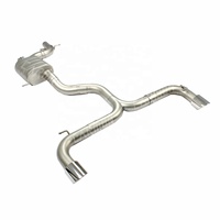 Catback — système d'échappement haute qualité, avec Valve à vide, silencieux, pour Volkswagen Golf 6e génération, GTI Scirocco 1.4T 2.0T, SUS 304
