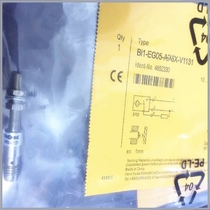 Sensor de Proximidad Inductivo <span class=keywords><strong>BI1</strong></span>-<span class=keywords><strong>EG05</strong></span>-RP6X-V1131 BI1EG05RP6XV1131 <span class=keywords><strong>EG05</strong></span> con Rosca de 1 mm de Distancia para PLC - Product Image 1
